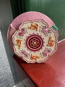 花鸟金銮化妆镜