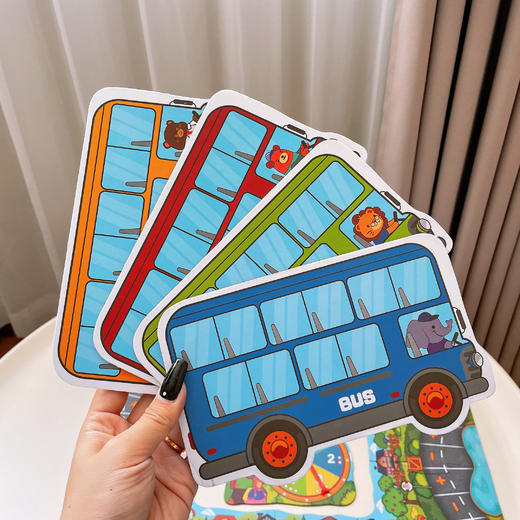 💕【动物巴士站台桌游】✅1、多人游戏，上手简单，培养社交能力💰 商品图2