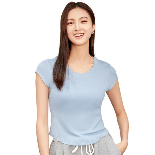 【益森林】 免穿文胸正肩T恤 2454 商品图4