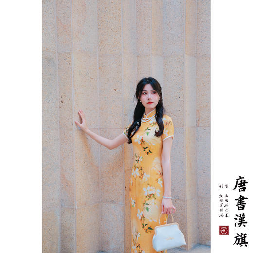 【夏至】棉麻立领斜襟日常改良旗袍新中式 商品图2