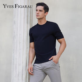 YvesFigarau伊夫·费嘉罗新款休闲短袖T恤970877