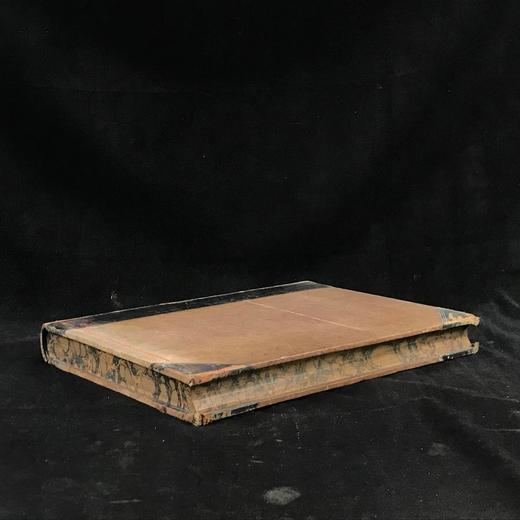 39.5*29cm！约19世纪后期 艺术工匠月刊 180幅版画插图（含多幅套色版画） 真皮精装8开 商品图1