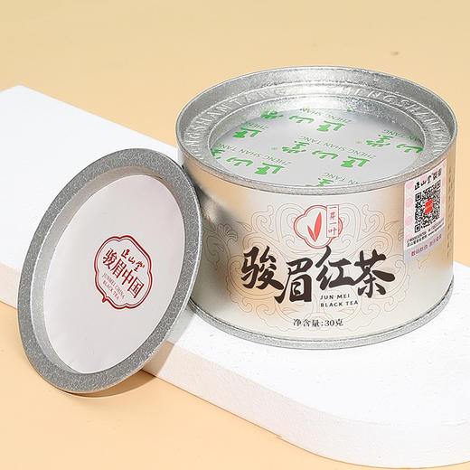 正山堂骏眉中国 一芽一叶 特级骏眉红茶十大产区茶叶罐装30g 商品图2