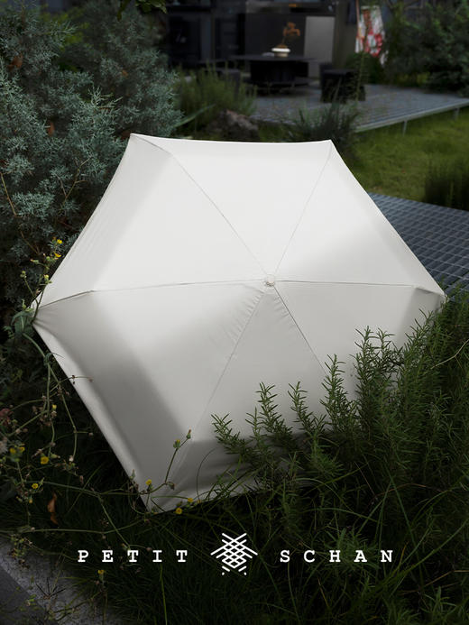 【满1500赠品 无需加购和拍下】PETIT SCHAN小闪  rainshade 也无风雨也无晴 超轻碳纤伞骨30D超薄可再生环保抗UV防晒雨伞 商品图3