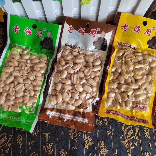 120g老倔厨花生  椒盐/麻辣/五香/原味 下酒菜零食 商品图2