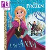 【中商原版】小金书 冰雪奇缘 我是安娜 I Am Anna Little Golden Book (Disney Frozen)英文原版 儿童绘本 图画故事书 精装 商品缩略图0