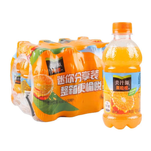 美汁源果粒橙橙汁饮料300ml 商品图0