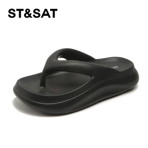 星期六时尚百搭厚底夹趾人字拖SSC2710005 商品图10