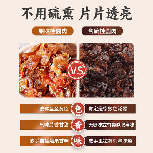 【14斤鲜果才出1斤！】天桂古小圆 桂圆肉 250g*2罐  100%古法桂圆肉，不加糖，不熏硫；无核肉厚，干净无沙；入口清甜柔润，久泡不烂，吃法多样 商品图2