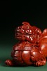 GJXJ0147°印度小叶紫檀貔貅摆件 商品缩略图6