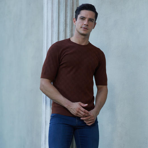 YvesFigarau伊夫·费嘉罗新款休闲短袖T恤970876 商品图2