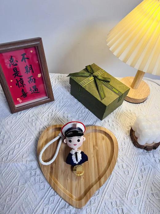 【DIY纯手工钩织卡通挂件】纯手工钩织半身娃娃挂件（手工产品不支持退换）LQQ 商品图4