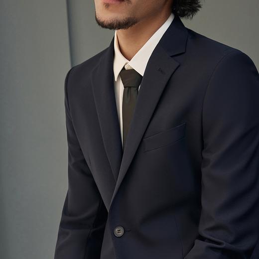 【婚礼季/含羊毛】柒牌西装男套装2025秋季新款新郎结婚正装商务职业套西	127C70250 商品图2