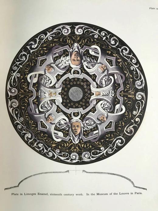 39.5*29cm！约19世纪后期 艺术工匠月刊 180幅版画插图（含多幅套色版画） 真皮精装8开 商品图8