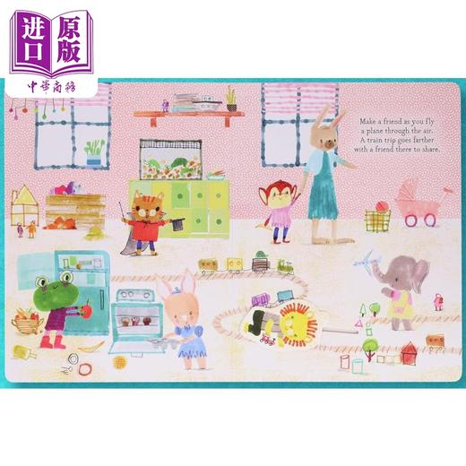 【中商原版】欢迎来到学前班 Maria Carluccio Welcome to Preschool 英文原版纸板书 亲子互动 幼儿园体验书 精装精品绘本 商品图3