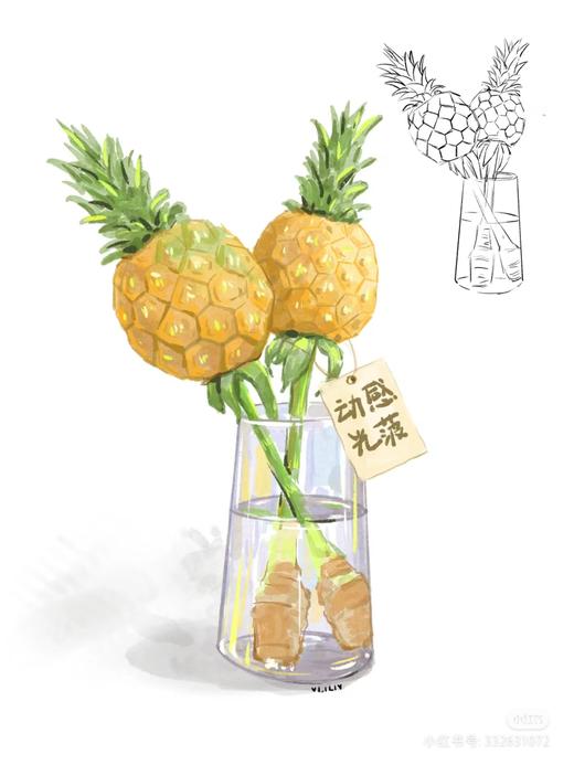 气泡美式系列 菠萝 荔枝 汤力 商品图0