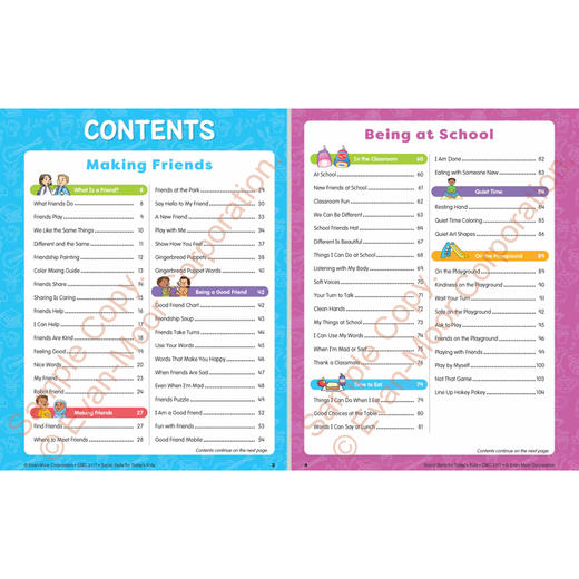 【安潇推荐】Social Skills for Today's Kids, Ages 4-11 新生代 社交技能培养幼儿园到六年级 商品图2