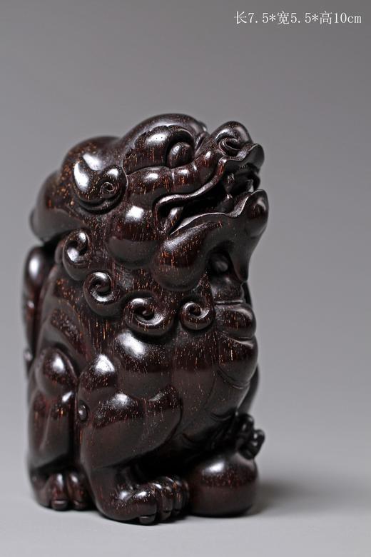 SDGY0069°天赐福禄·小叶紫檀招财貔貅摆件 商品图1