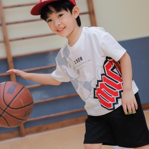 【迪士尼任选2件套装】夏日透气短袖短裤套装 商品图4