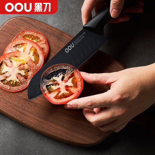 OOU 鹤系列刀具菜板四件套UC4178菜刀厨师刀剪刀菜板 商品图6