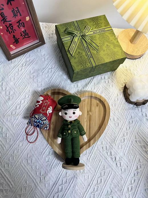 【DIY纯手工钩织卡通娃娃挂件】纯手工钩织全身娃娃摆件（手工产品不支持退换）LQQ 商品图4