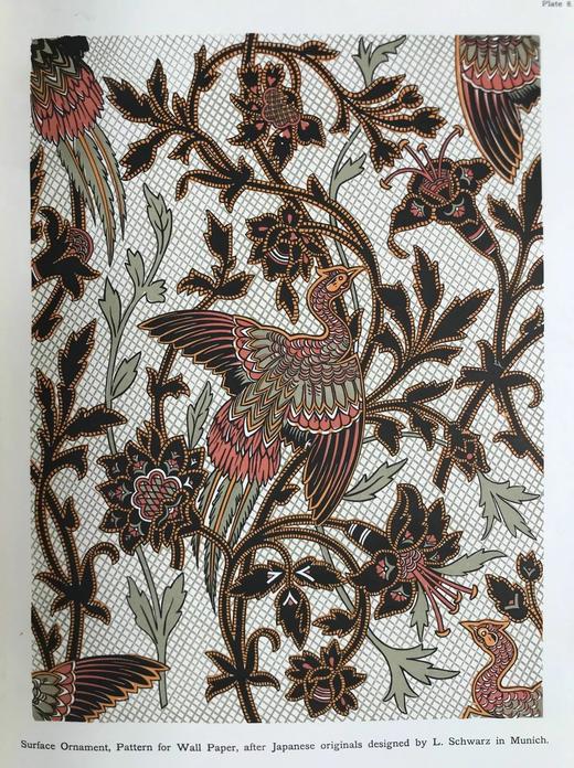 39.5*29cm！约19世纪后期 艺术工匠月刊 180幅版画插图（含多幅套色版画） 真皮精装8开 商品图9