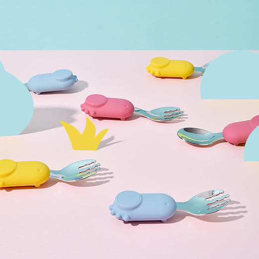 *Partita萌趣短柄叉勺 商品图2