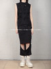 Rick Owens Drkshdw | LIDO 短款黑色镂空上衣 商品缩略图0