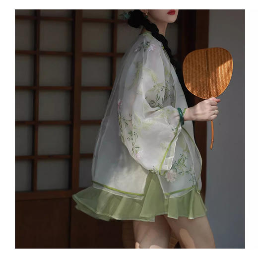 裁缝学苑AS262新中式显瘦上衣+裙裤套装纸样女装两件套版型图纸 商品图4