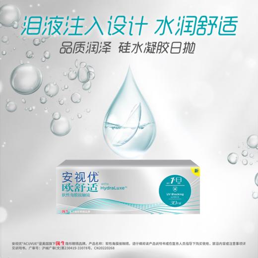 【1件6.4折】强生安视优欧舒适日抛隐形近视眼镜30片盒装透明片 商品图2
