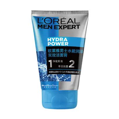 欧莱雅男士洁面膏洗面奶保湿控油祛痘100ml 商品图3