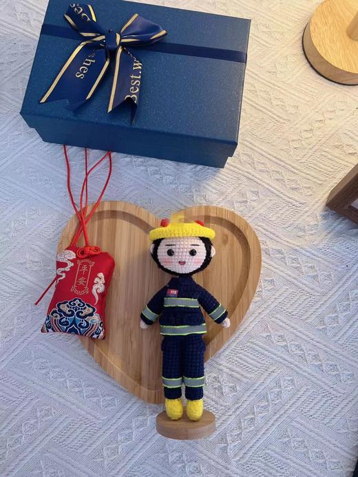 【DIY纯手工钩织卡通娃娃挂件】纯手工钩织全身娃娃摆件（手工产品不支持退换）LQQ 商品图9