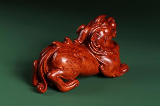 GJXJ0147°印度小叶紫檀貔貅摆件 商品图5