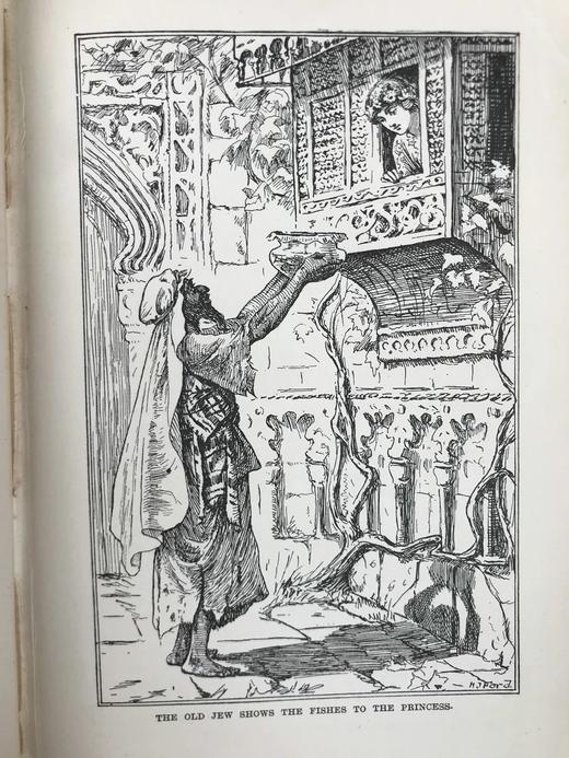 1903年 安德鲁·朗格《蓝色童话书》 数十幅精美插图 精装32开 商品图4