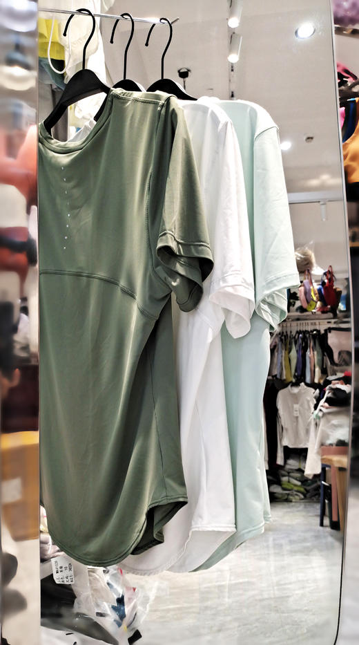 哈瓦塔新款清凉运动速干短袖T恤罩衫H340134 商品图12