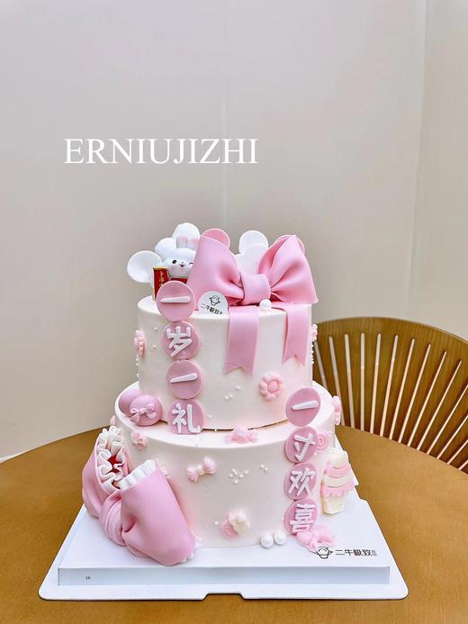 双层翻糖定制-周岁礼F 商品图0