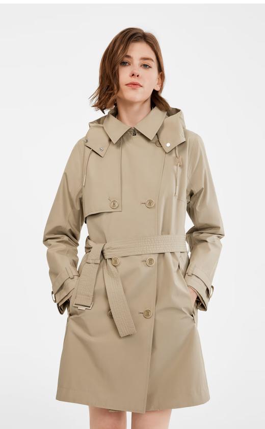 艾高 风衣女  BC343-F 杻藤杏色. 商品图1