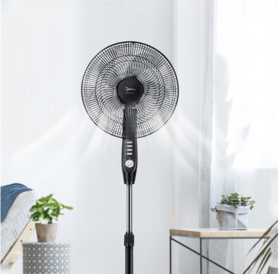 美的(Midea)（510108
）电风扇 五叶落地扇立式电风扇  电扇FSA40YD 统一颜色