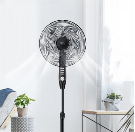 美的(Midea)（510108
）电风扇 五叶落地扇立式电风扇  电扇FSA40YD 统一颜色 商品图0