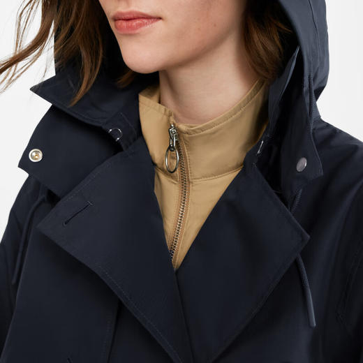 艾高 风衣女  BC346-F 帝国深蓝. 商品图3