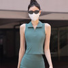 【3~5天发货】跃牌【美度空间】系列 冰薄荷无袖瑜伽背心高级感可拆卸胸垫夏季41034 商品缩略图0