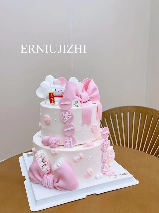 双层翻糖定制-周岁礼F 商品图1