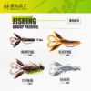 驯鱼高手投降虾 3寸沉水软饵内德虾德州障碍虾倒钓黑坑鲈鱼鳜鱼饵 商品缩略图2