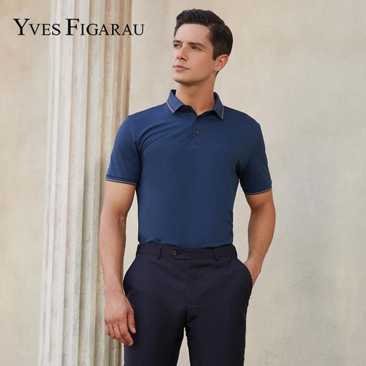 YvesFigarau伊夫·费嘉罗新款休闲短袖T恤970828 商品图0