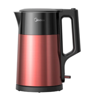 美的(Midea)（510181）电热水壶双层防烫316母婴级不锈钢家用烧水壶1.7升容量长效保温开水壶泡茶自动断电HJ1709