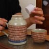 带盖汝瓷瓶❗6款可选~【卓玉堂汝窑小暖壶】复古老式水壶，釉上高温烤花，立体鲜活，伸手可触，一壶多用，是杯子亦是杯盖，闲时煮茶，慢时光中细品人生~ 商品缩略图4