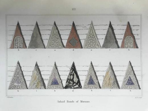 含藏书票！1886年 罗斯金《威尼斯之石》（全3卷）  约200幅版画插图 漆布精装大16开 商品图10