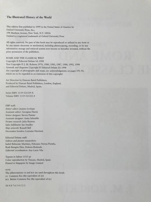 罗马与古典西方图史 数百幅插图 精装大16开 商品图4