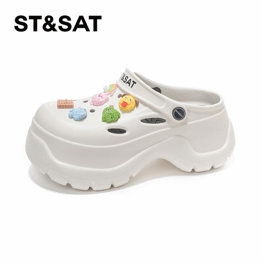 星期六休闲日常户外厚底洞洞鞋SSC21100X6 商品图9