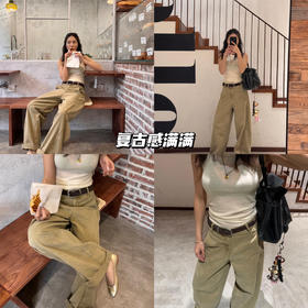 新品上身 | new vintage get到了，棕色系配基础款就够~